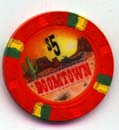 $5 Doomtown Vegas Chip
